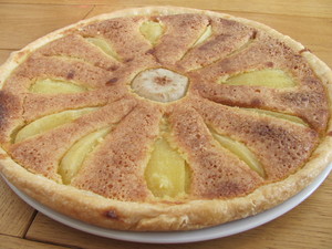 tarte poire creme amande